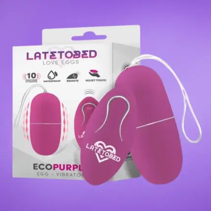Latetobed Ecopurple - Vibrációs tojás (lila)