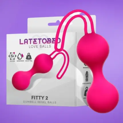 Latetobed Fitty 2 - Dumbell Kegel Balls 52 g -Kegel golyók