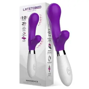 Latetobed Maverdick - Csiklóizgatós vibrátor (lila) - Image 4