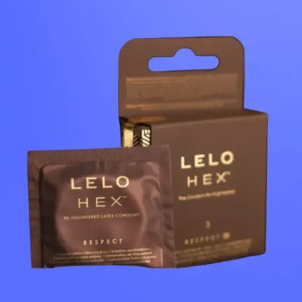 Lelo Hex Respect XL - Luxus óvszer (3db)