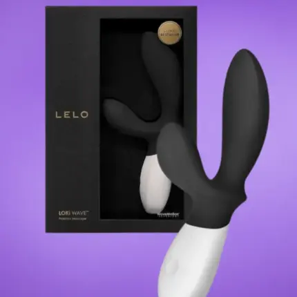 Lelo Loki Wave - Vízálló prosztata vibrátor (fekete)