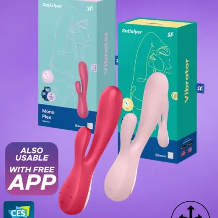 Satisfyer Mono Flex - Okos,akkus,vízálló vibrátor