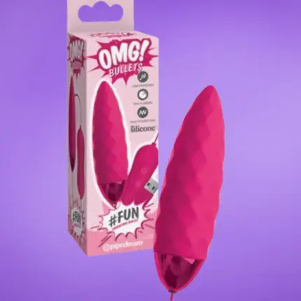 Omg Bullet Fun - Vibrációs tojás (lila)
