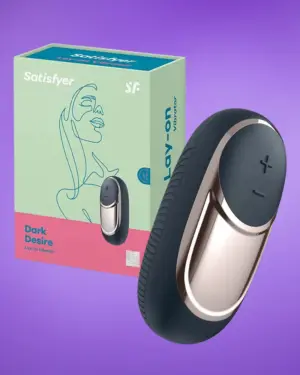 Satisfyer Dark Desire - Akkus csiklóvibrátor (fekete)
