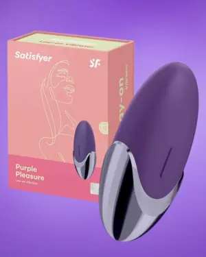 Satisfyer Purple Pleasure - Akkus csiklóvibrátor (lila)