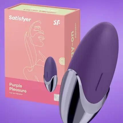 Satisfyer Purple Pleasure - Akkus csiklóvibrátor (lila)