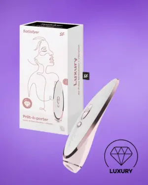 Satisfyer Luxury Pret a Porter - Léghullámos vibrátor