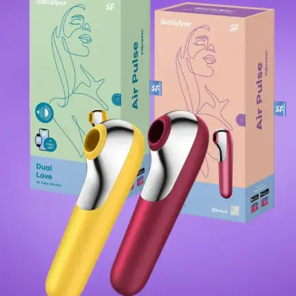 Satisfyer Dual Love - Okos,akkus,vízálló csiklóizgató