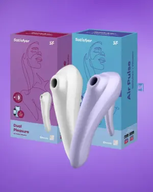 Satisfyer Dual Pleasure - Okos,akkus,vízálló csiklóizgató