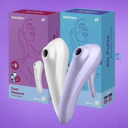 Satisfyer Dual Pleasure - Okos,akkus,vízálló csiklóizgató