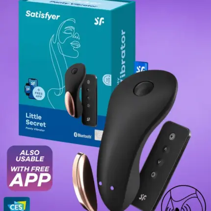 Satisfyer Little Secret - Okos,akkus,vízálló csiklóvibrátor