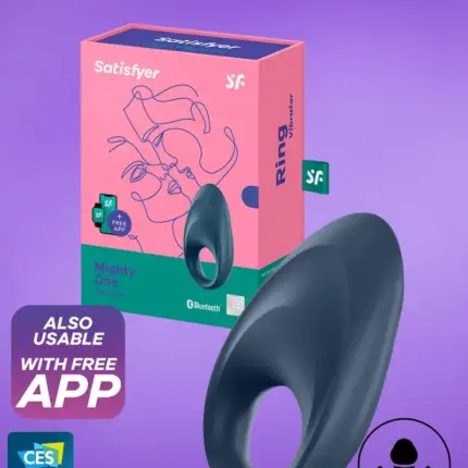 Satisfyer Mighty One - Okos,akkus,vibrációs péniszgyűrű