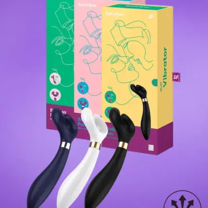 Satisfyer Endless Fun - Akkus, vízálló párvibrátor