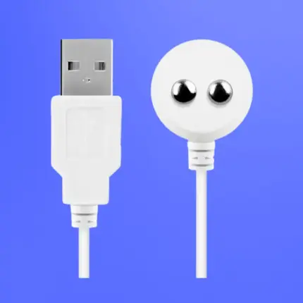 Satisfyer - Mágneses USB töltőkábel (fehér)