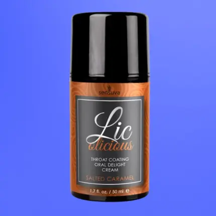Sensuva Lic-O-Licius - Orális krém (sós karamell)