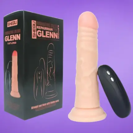Shequ Glenn - Realisztikus vibrátor (16,6cm)