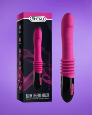 Shequ Nathan - Teleszkópos vibrátor (26cm)