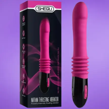 Shequ Nathan - Teleszkópos vibrátor (26cm)
