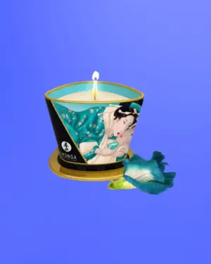 Shunga Massage Candle - Masszázsgyertya (virágos)