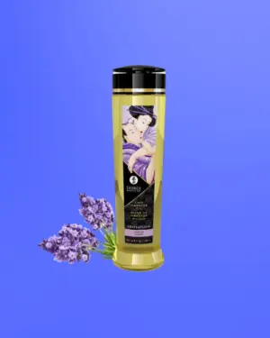 Shunga Erotic - Masszázsolaj (levendula) - 240ml