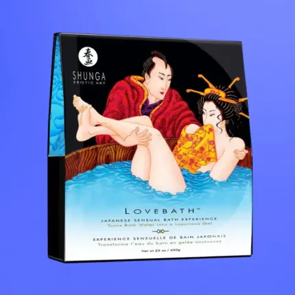 Shunga Bath Salts - Fürdő és tusoló zselé (óceán)