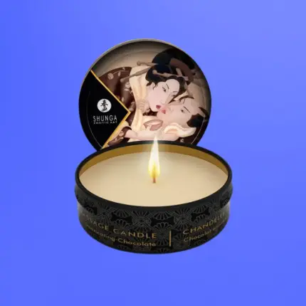 Shunga Mini Candle - Masszázsgyertya (csokoládé)