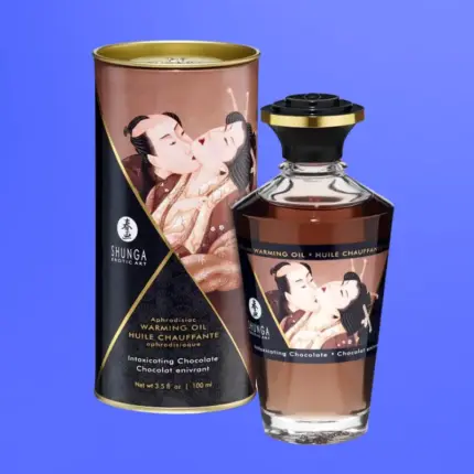 Shunga Massage Oil - Melegítő hatású masszázsolaj (csokoládé)