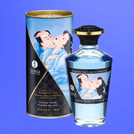 Shunga Massage Oil  - Melegítő hatású masszázsolaj (kókusz)