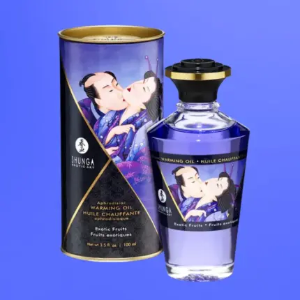 Shunga Massage Oil - Melegítő hatású masszázsolaj (exotikus)