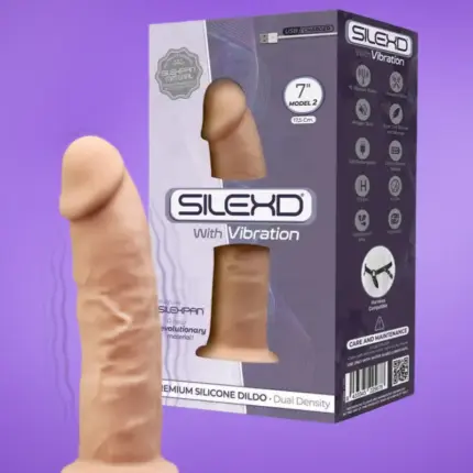 Silexd Silexpan Model 2 - Realisztikus vibrátor (17,5cm)
