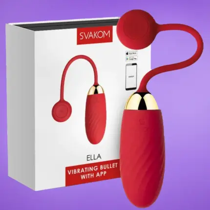 Svakom Ella Neo - Okos, vibrációs tojás (piros)