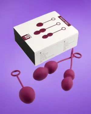 Svakom Nova - 3 részes gésagolyó szett (viola)