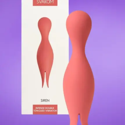 Svakom Siren - Akkus 2in1 forgó vibrátor