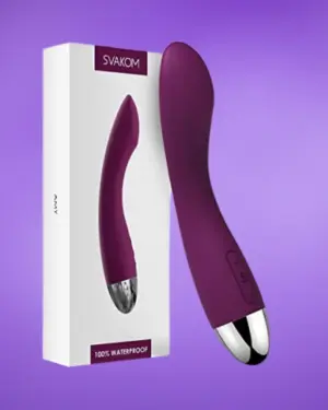 Svakom Amy - Akkus, vízálló G-pont vibrátor (viola)