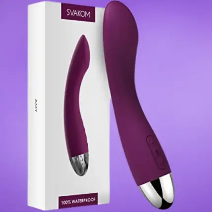 Svakom Amy - Akkus, vízálló G-pont vibrátor (viola)