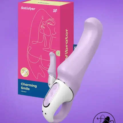 Satisfyer Vibe Charming - Vízálló,akkus g-pont vibrátor (lila)