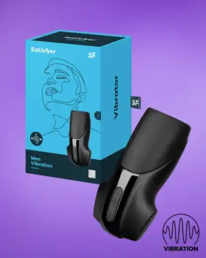 Satisfyer Men Vibration - Akkus,extra erős makk vibrátor