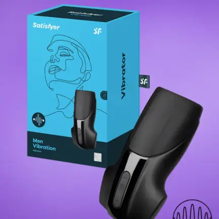 Satisfyer Men Vibration - Akkus,extra erős makk vibrátor