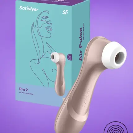 Satisfyer Pro 2 - Akkus csiklóizgató (Pro 2+) (barna)