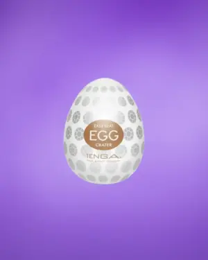 TENGA Egg Crater - Maszturbációs tojás (1db)
