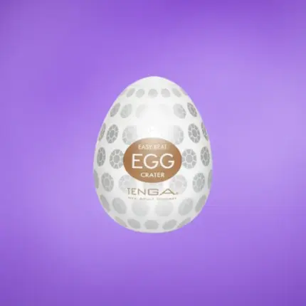 TENGA Egg Crater - Maszturbációs tojás (1db)