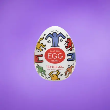 TENGA Egg Keith Haring Dance - Maszturbációs tojás (1db)