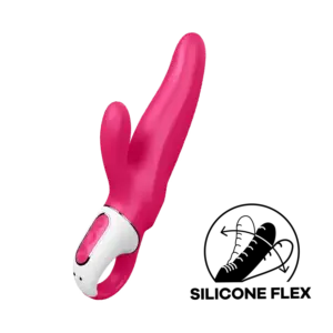 Satisfyer Mr. Rabbit - Vízálló, akkus csiklókaros vibrátor (pink) - Image 2