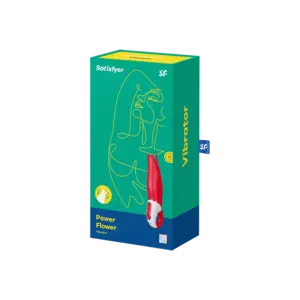 Satisfyer Power Flower - Akkus,vízálló vibrátor (piros) - Image 5