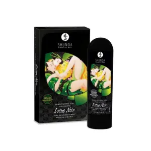 Shunga Lotus Noir - Stimuláló,hűsítő,vágyfokozó gél (60ml) - Image 2