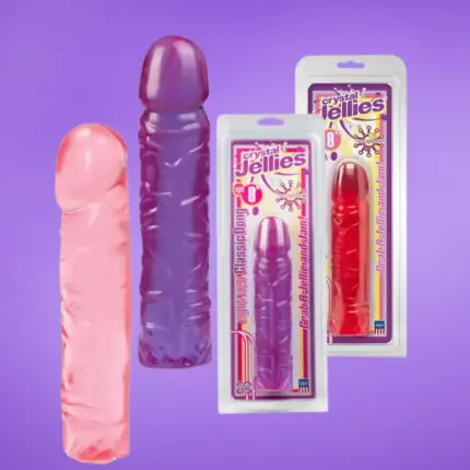 Crystal Jellies Dildo Jelly - Realisztikus dildó