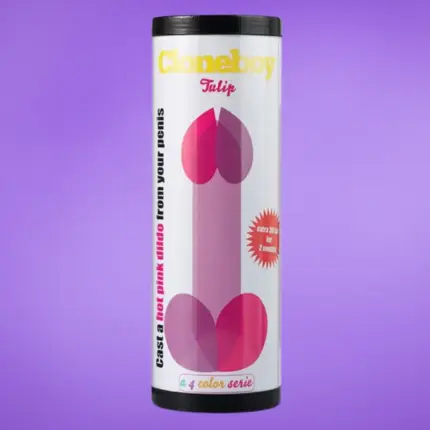Cloneboy Dildo Tulip - Pénisz másoló készlet (pink)