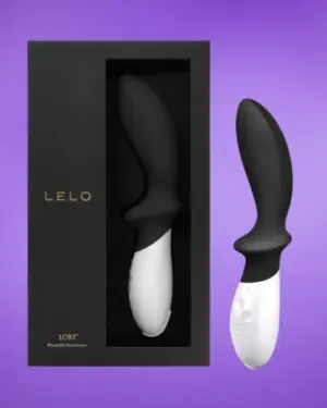 Lelo Loki - Vízálló prosztata vibrátor (fekete)