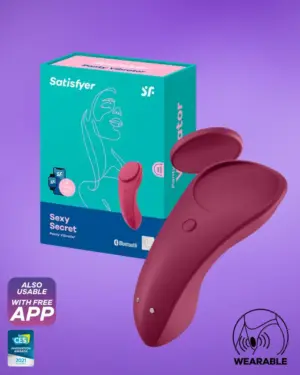 Satisfyer Sexy Secret - Okos,akkus bugyiba helyezhető vibrátor