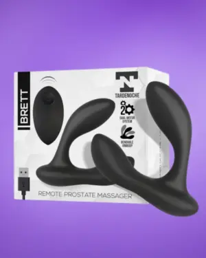 Tardenoche Brett - Akkus,távirányítós prosztata vibrátor